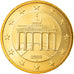République fédérale allemande, 50 Euro Cent, 2009, Hambourg, FDC, Laiton