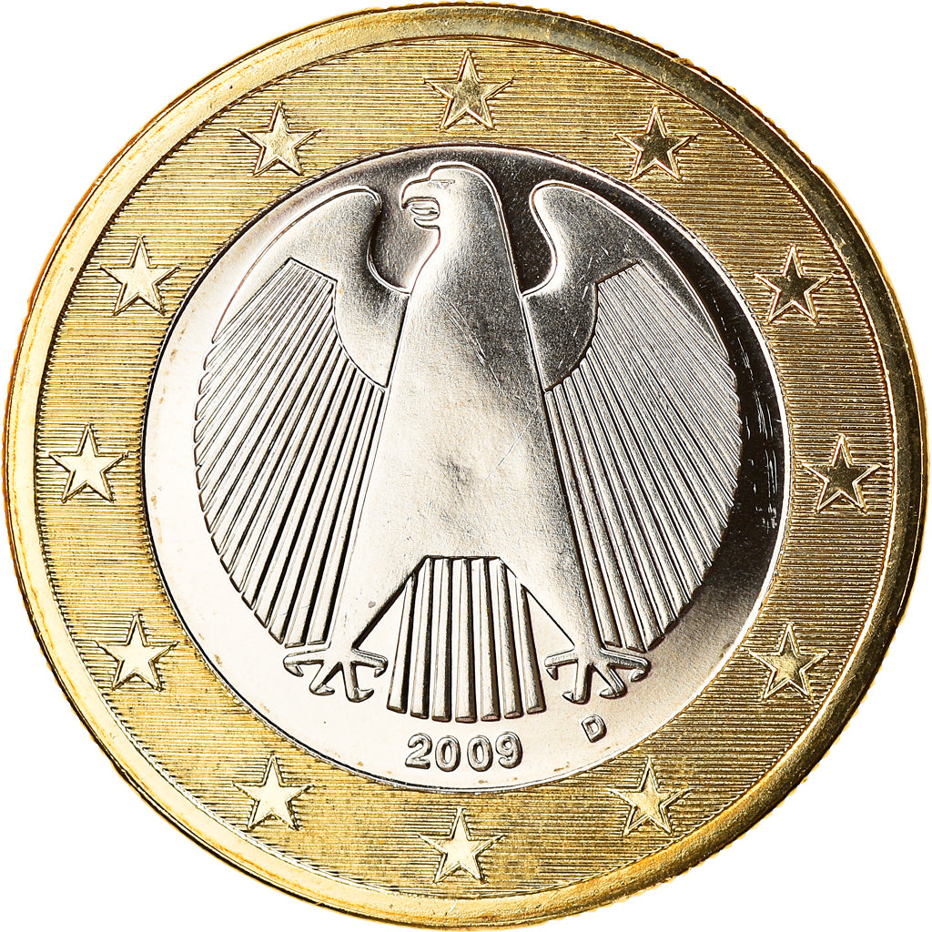 ALEMANIA - REPÚBLICA FEDERAL, Euro, 2009, Munich, FDC, Bimetálico, KM:257