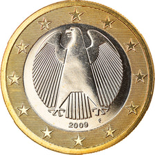 GERMANY - FEDERAL REPUBLIC, Euro, 2009, Stuttgart, MS(65-70), Bi-Metallic