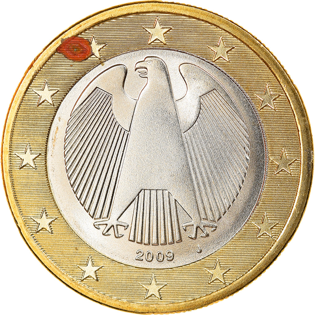 GERMANIA - REPUBBLICA FEDERALE, Euro, 2009, Hambourg, FDC, Bi-metallico, KM:257