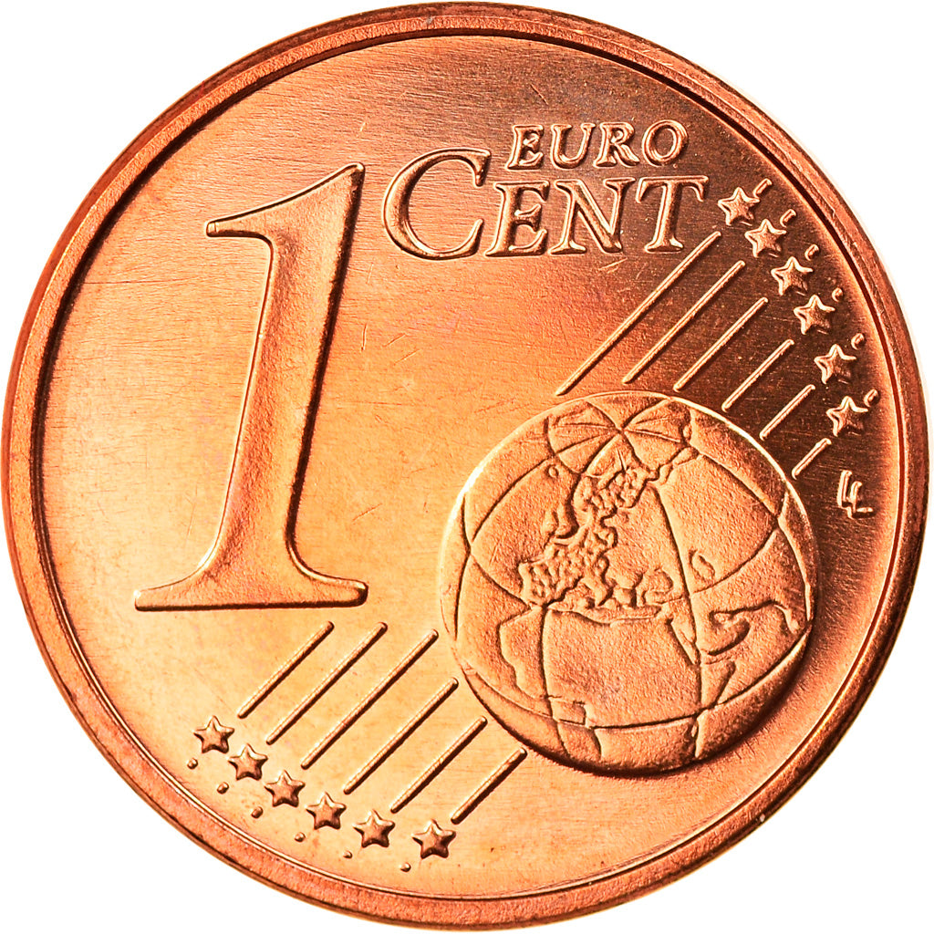 Bundesrepublik Deutschland, Euro Cent, 2010, Stuttgart, STGL, Copper Plated