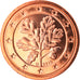 Federale Duitse Republiek, 2 Euro Cent, 2010, Munich, FDC, Copper Plated Steel