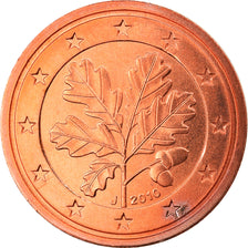 Bundesrepublik Deutschland, 2 Euro Cent, 2010, Hambourg, STGL, Copper Plated