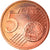 Federale Duitse Republiek, 5 Euro Cent, 2010, Berlin, FDC, Copper Plated Steel