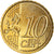 GERMANY - FEDERAL REPUBLIC, 10 Euro Cent, 2010, Berlin, MS(65-70), Brass, KM:254
