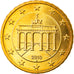 Niemcy - RFN, 10 Euro Cent, 2010, Hambourg, MS(65-70), Mosiądz, KM:254
