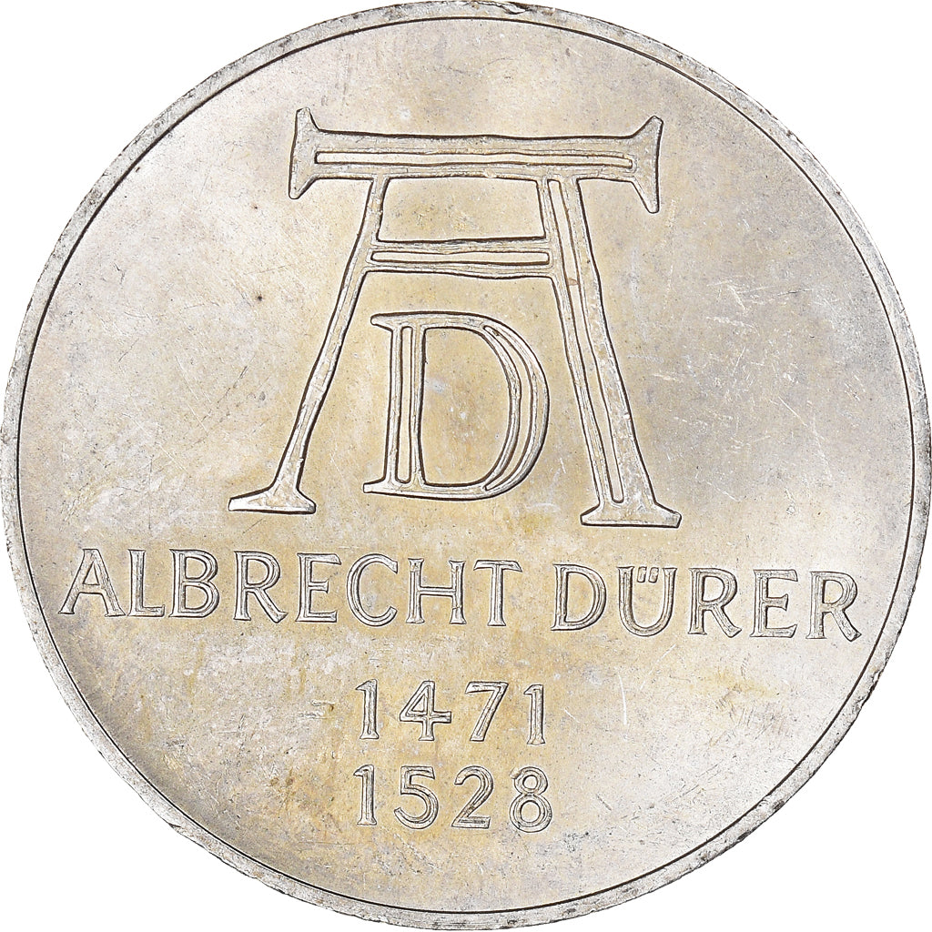 Coin, GERMANY - FEDERAL REPUBLIC, 5 Mark, 1971, Munich, Germany, AU(50-53)