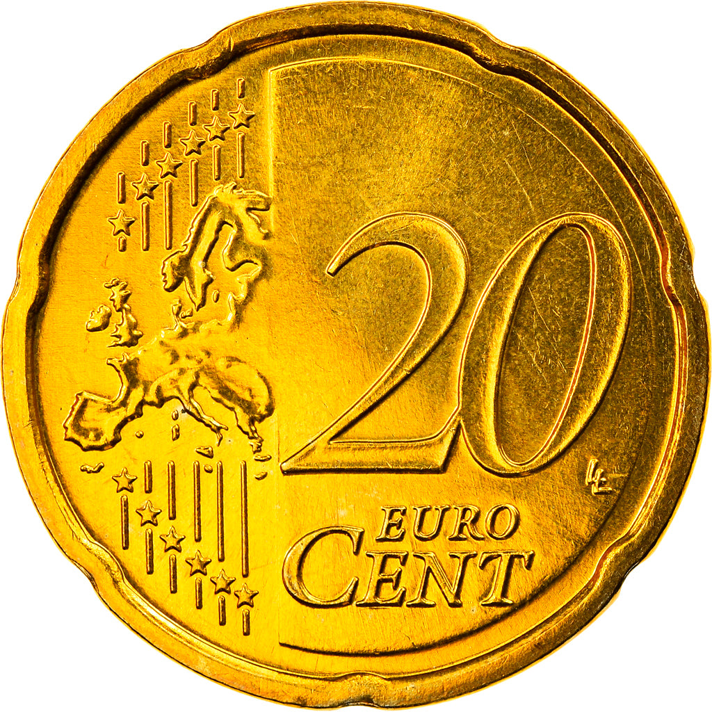 GERMANIA - REPUBBLICA FEDERALE, 20 Euro Cent, 2010, Karlsruhe, FDC, Ottone