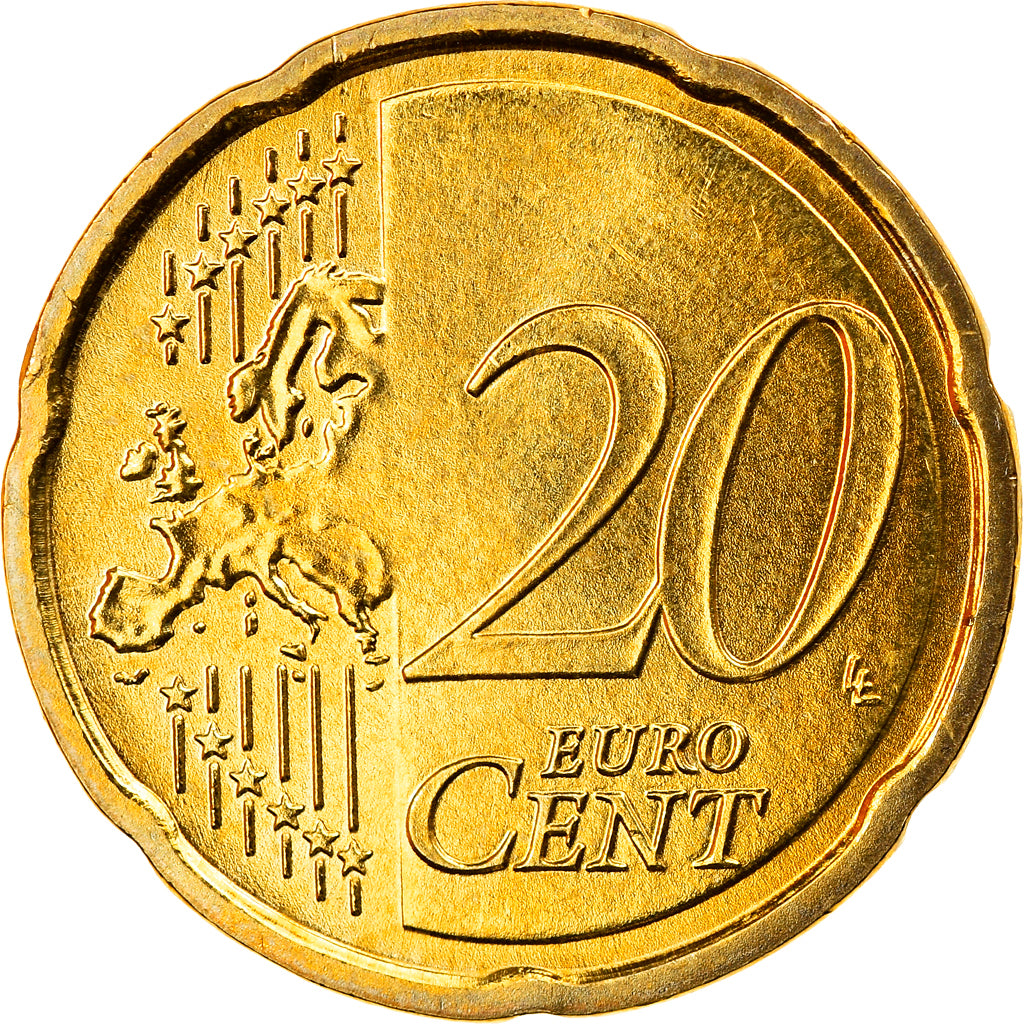 GERMANIA - REPUBBLICA FEDERALE, 20 Euro Cent, 2010, Hambourg, FDC, Ottone