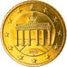 GERMANY - FEDERAL REPUBLIC, 50 Euro Cent, 2010, Berlin, MS(65-70), Brass, KM:256