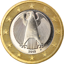 GERMANY - FEDERAL REPUBLIC, Euro, 2010, Stuttgart, MS(65-70), Bi-Metallic