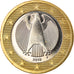 GERMANY - FEDERAL REPUBLIC, Euro, 2010, Stuttgart, MS(65-70), Bi-Metallic