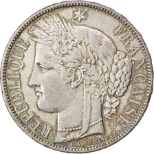 Coin, France, Cérès, 5 Francs, 1870, Paris, AU(55-58), Silver, KM:819