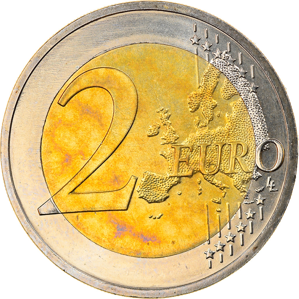 GERMANY - FEDERAL REPUBLIC, 2 Euro, 2010, Berlin, MS(65-70), Bi-Metallic, KM:258