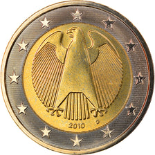 Bundesrepublik Deutschland, 2 Euro, 2010, Munich, STGL, Bi-Metallic, KM:258