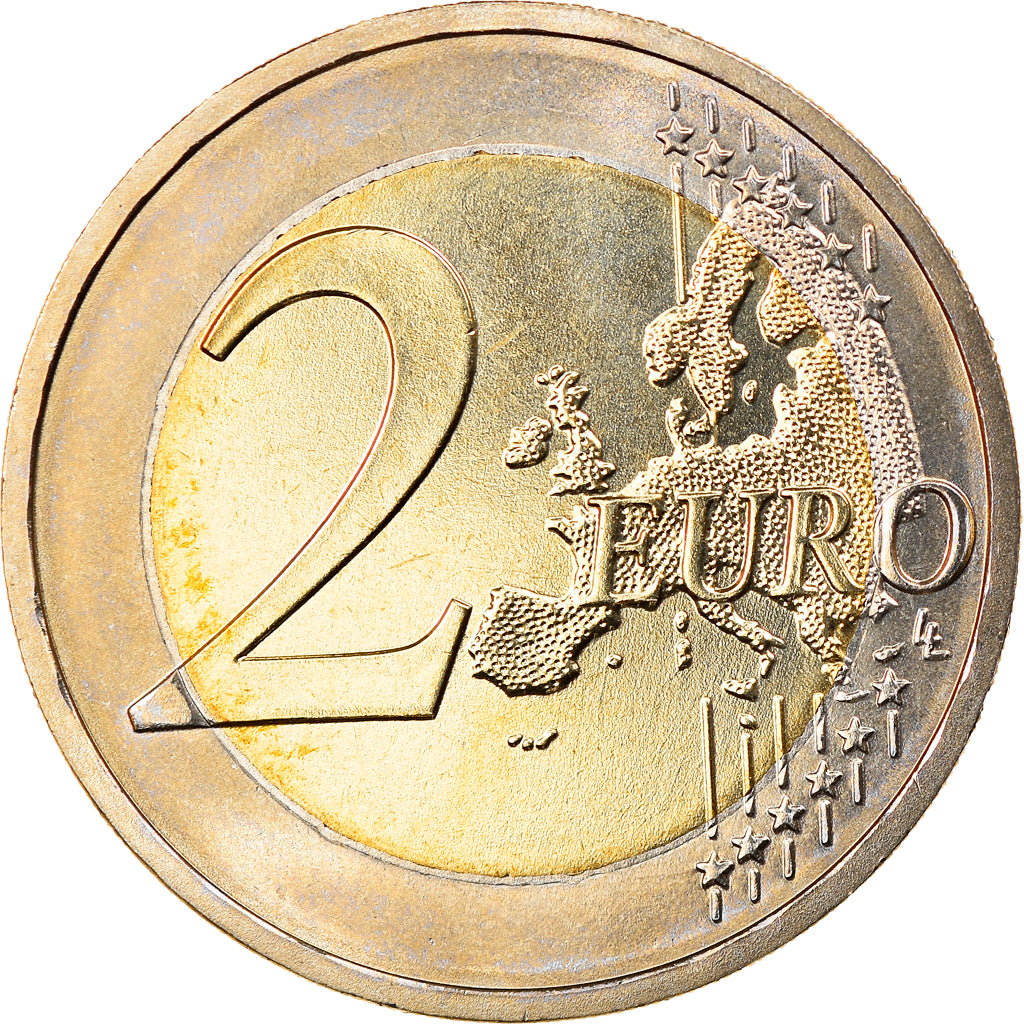 GERMANIA - REPUBBLICA FEDERALE, 2 Euro, 2010, Hambourg, FDC, Bi-metallico