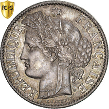 Coin, France, Cérès, 2 Francs, 1894, Paris, PCGS, MS62, MS(60-62), Silver