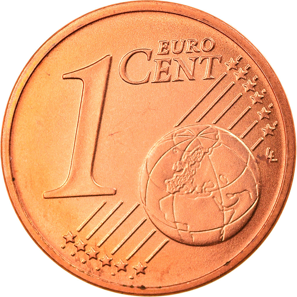 GERMANY - FEDERAL REPUBLIC, Euro Cent, 2005, Munich, MS(65-70), Copper Plated