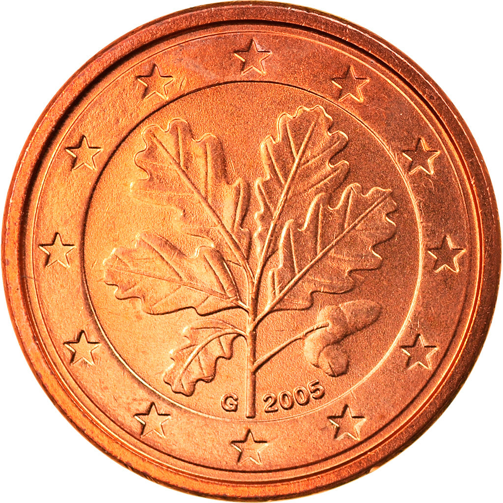 GERMANIA - REPUBBLICA FEDERALE, Euro Cent, 2005, Karlsruhe, FDC, Acciaio