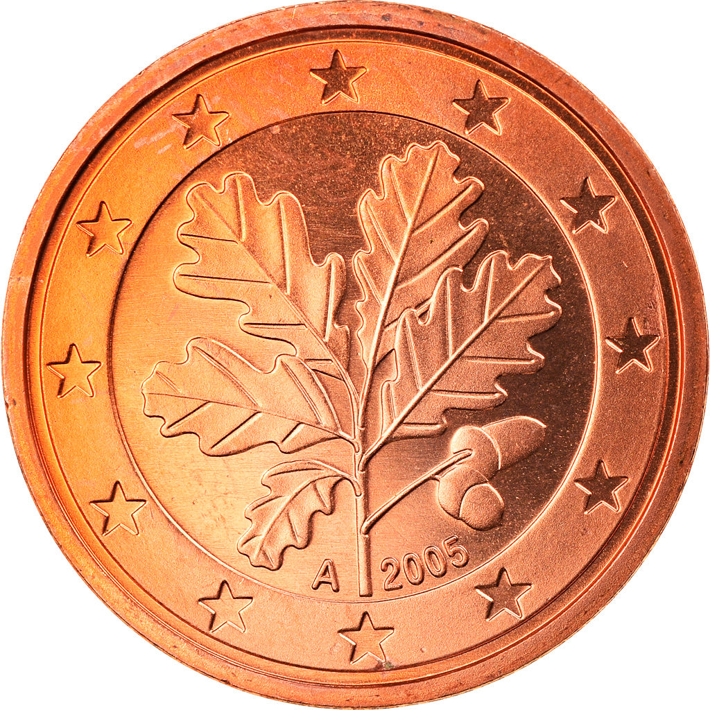 ALEMANHA - REPÚBLICA FEDERAL, 5 Euro Cent, 2005, Berlin, MS(65-70), Aço