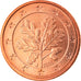 GERMANY - FEDERAL REPUBLIC, 5 Euro Cent, 2005, Hambourg, MS(65-70), Copper