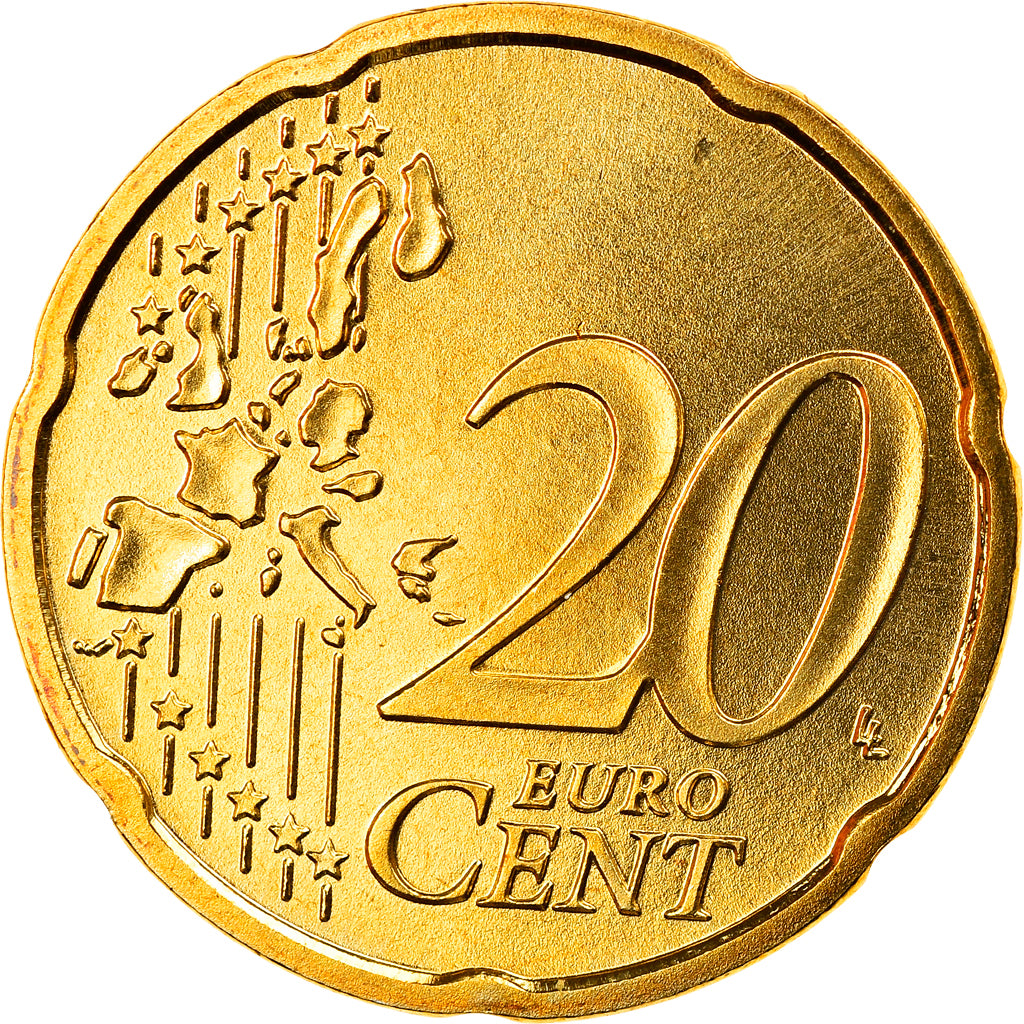 GERMANIA - REPUBBLICA FEDERALE, 20 Euro Cent, 2005, Munich, FDC, Ottone, KM:211