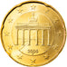 Bundesrepublik Deutschland, 20 Euro Cent, 2005, Stuttgart, STGL, Messing, KM:211