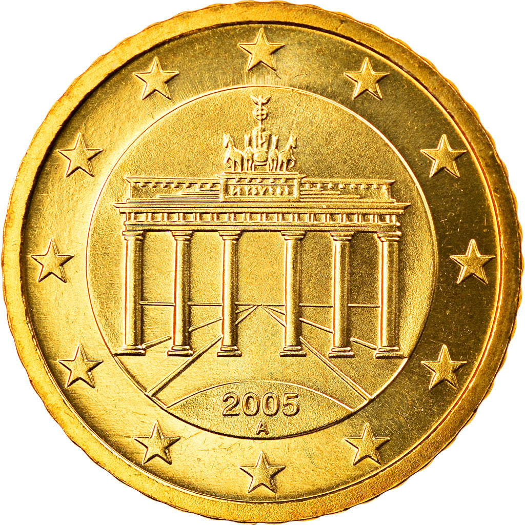 GERMANIA - REPUBBLICA FEDERALE, 50 Euro Cent, 2005, Berlin, FDC, Ottone, KM:212