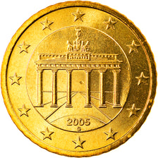 Bundesrepublik Deutschland, 50 Euro Cent, 2005, Karlsruhe, STGL, Messing, KM:212