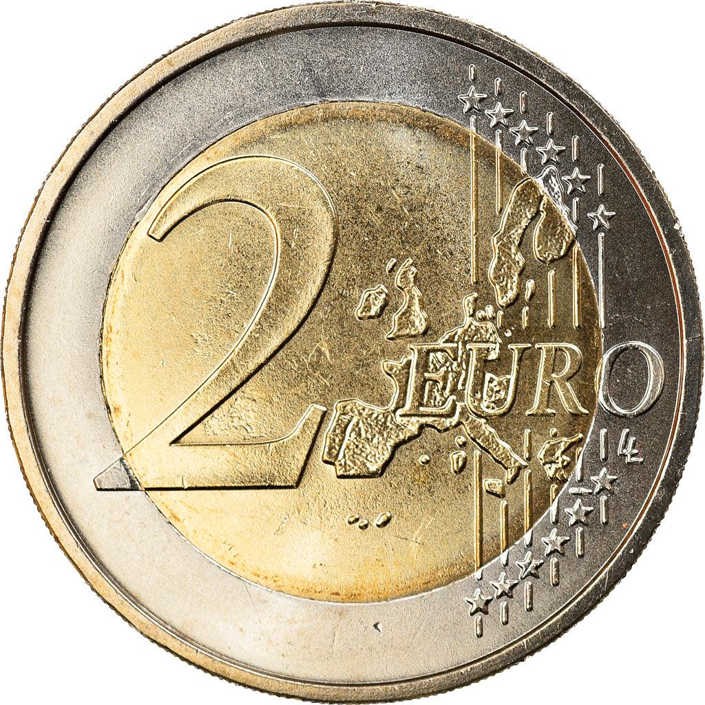 GERMANY - FEDERAL REPUBLIC, 2 Euro, 2005, Karlsruhe, MS(65-70), Bi-Metallic