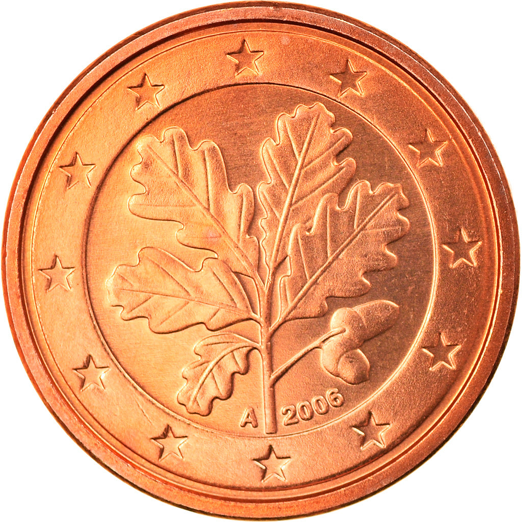 GERMANIA - REPUBBLICA FEDERALE, Euro Cent, 2006, Berlin, FDC, Acciaio placcato