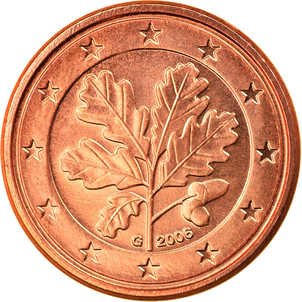 GERMANY - FEDERAL REPUBLIC, Euro Cent, 2006, Karlsruhe, MS(65-70), Copper Plated