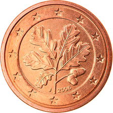 GERMANIA - REPUBBLICA FEDERALE, Euro Cent, 2006, Hambourg, FDC, Acciaio placcato