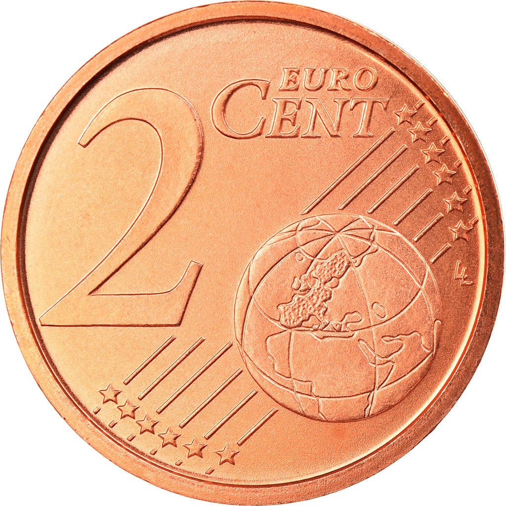 GERMANIA - REPUBBLICA FEDERALE, 2 Euro Cent, 2006, Munich, FDC, Acciaio placcato