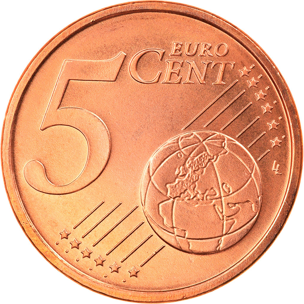 GERMANY - FEDERAL REPUBLIC, 5 Euro Cent, 2006, Stuttgart, MS(65-70), Copper