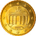 GERMANY - FEDERAL REPUBLIC, 10 Euro Cent, 2006, Berlin, MS(65-70), Brass, KM:210