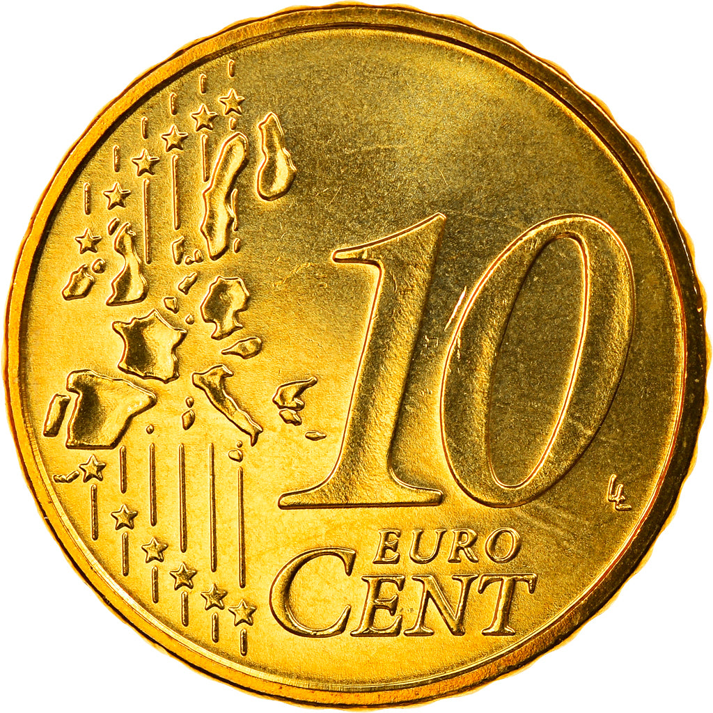 GERMANIA - REPUBBLICA FEDERALE, 10 Euro Cent, 2006, Karlsruhe, FDC, Ottone