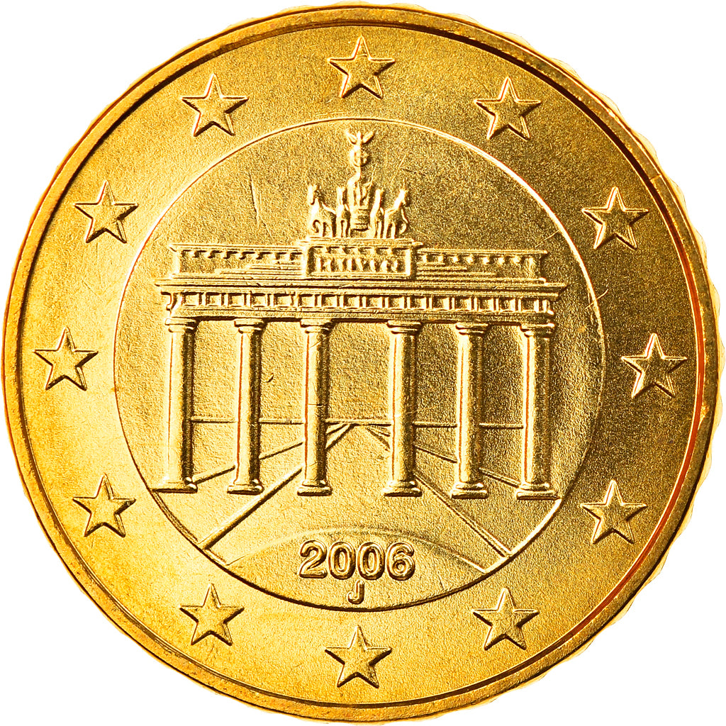 GERMANIA - REPUBBLICA FEDERALE, 10 Euro Cent, 2006, Hambourg, FDC, Ottone