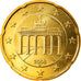 GERMANY - FEDERAL REPUBLIC, 20 Euro Cent, 2006, Munich, MS(65-70), Brass, KM:211