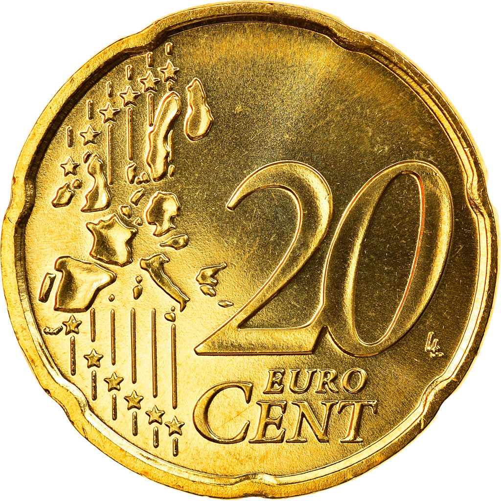 GERMANIA - REPUBBLICA FEDERALE, 20 Euro Cent, 2006, Karlsruhe, FDC, Ottone