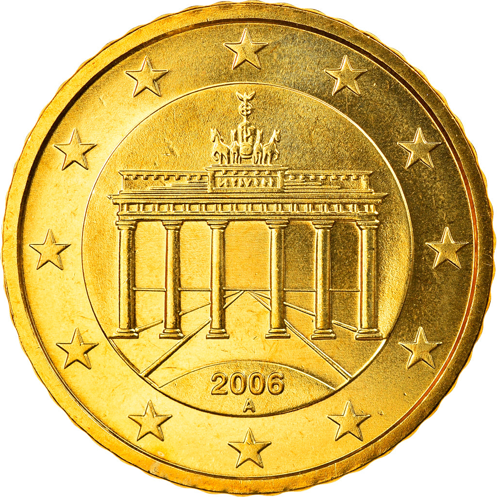 GERMANIA - REPUBBLICA FEDERALE, 50 Euro Cent, 2006, Berlin, FDC, Ottone, KM:212