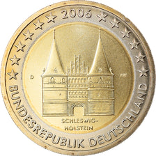 République fédérale allemande, 2 Euro, Schleswig-Holstein, 2006, Munich, FDC