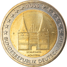 GERMANY - FEDERAL REPUBLIC, 2 Euro, Schleswig-Holstein, 2006, Karlsruhe