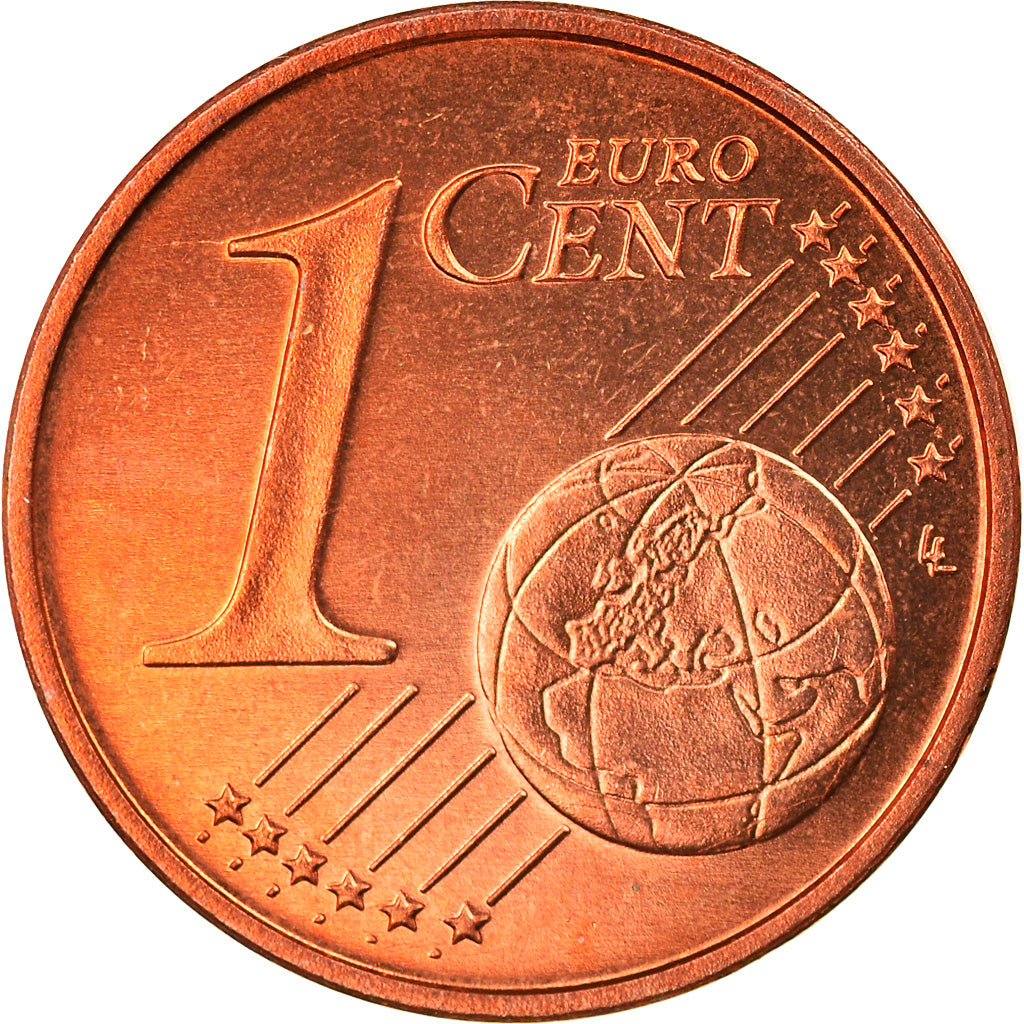 GERMANY - FEDERAL REPUBLIC, Euro Cent, 2007, Berlin, MS(65-70), Copper Plated