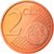 GERMANY - FEDERAL REPUBLIC, 2 Euro Cent, 2007, Munich, MS(65-70), Copper Plated