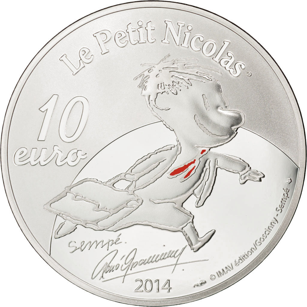 Coin, France, 10 Euro, 2014, MS(65-70), Silver