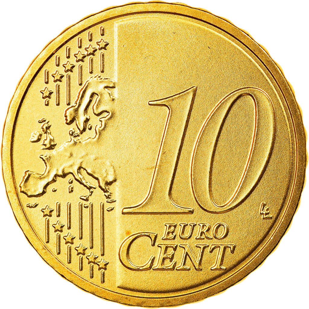 GERMANIA - REPUBBLICA FEDERALE, 10 Euro Cent, 2007, Munich, FDC, Ottone, KM:254