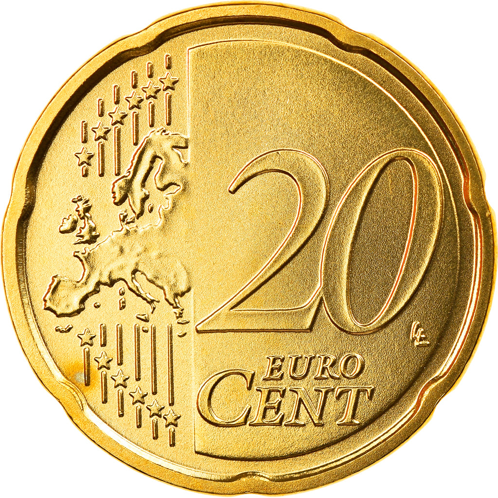 GERMANIA - REPUBBLICA FEDERALE, 20 Euro Cent, 2007, Munich, FDC, Ottone, KM:255