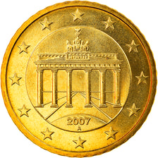 Bundesrepublik Deutschland, 50 Euro Cent, 2007, Berlin, STGL, Messing, KM:256