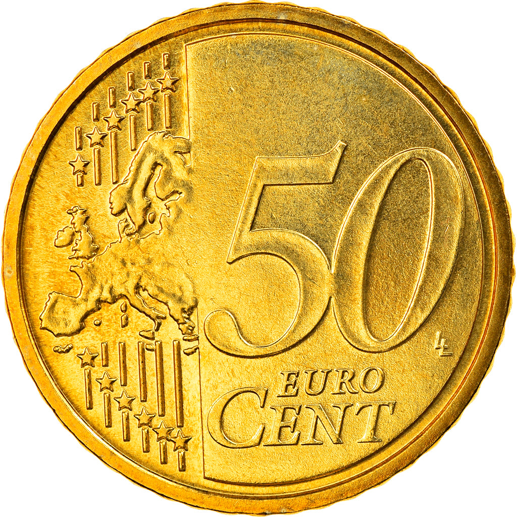 Bundesrepublik Deutschland, 50 Euro Cent, 2007, Berlin, STGL, Messing, KM:256